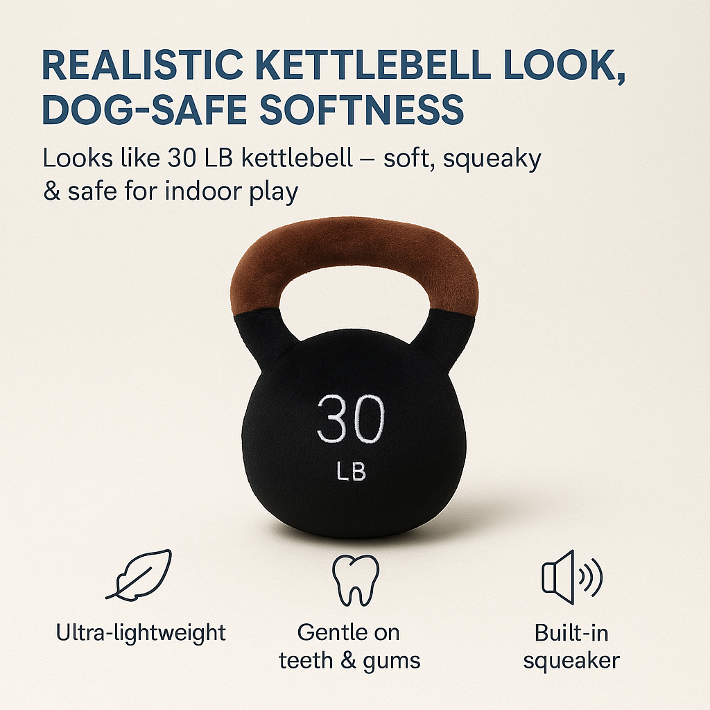 KettleBell - Plush Toy for Dogs