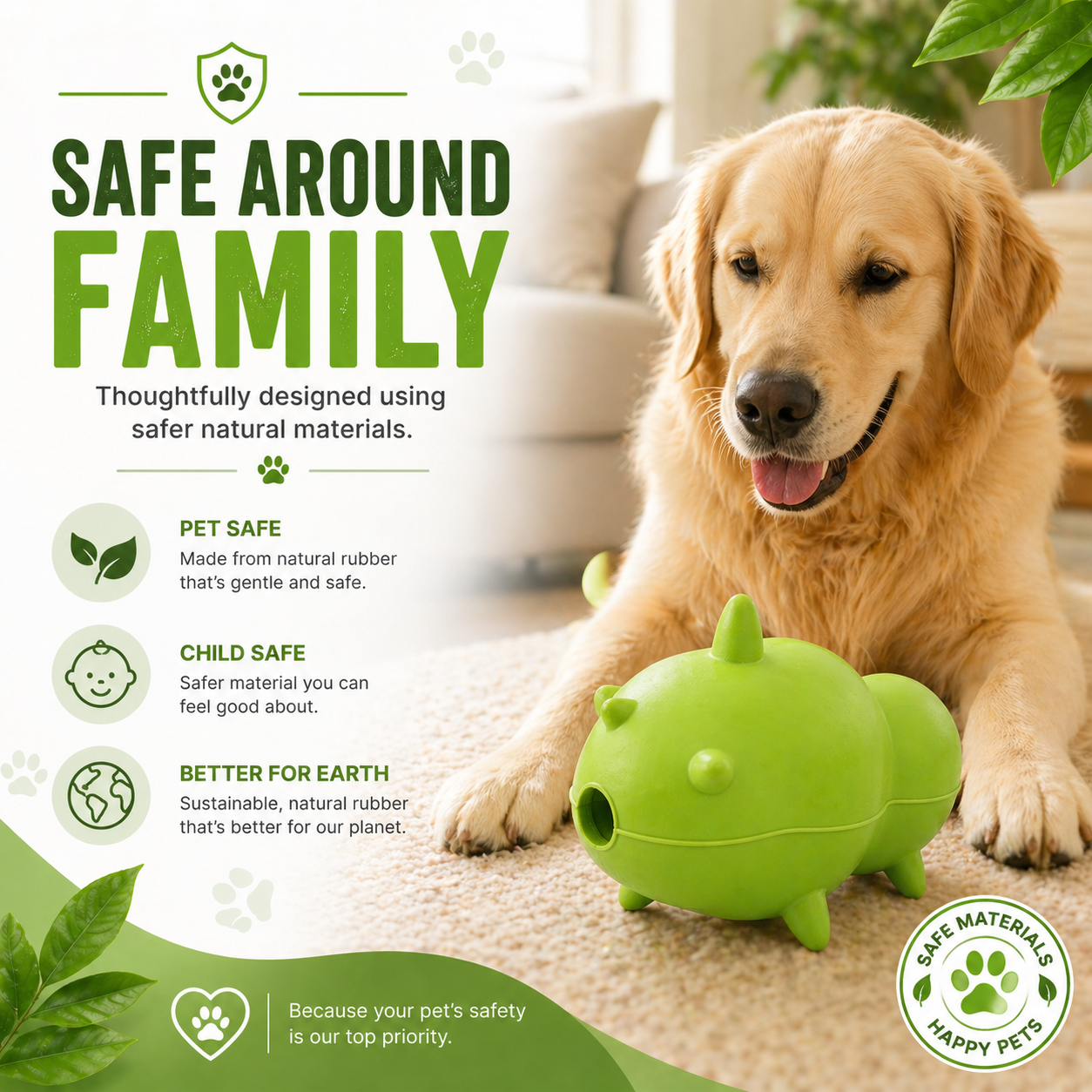 Sturdy - Snokry - Natural Rubber Toy