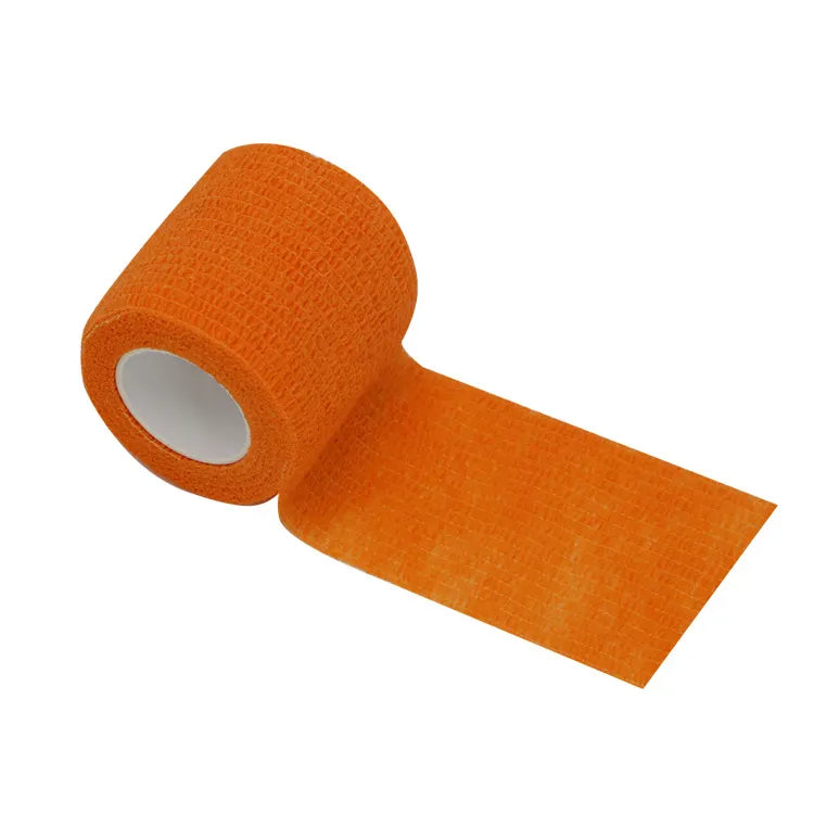 Talking Dog Club - Cover them Paws - Self Adhesive Wraps - Orange - Small