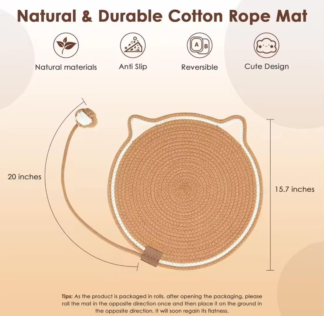 Cat Rope Mat