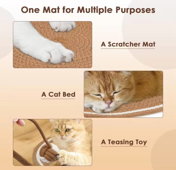 Cat Rope Mat