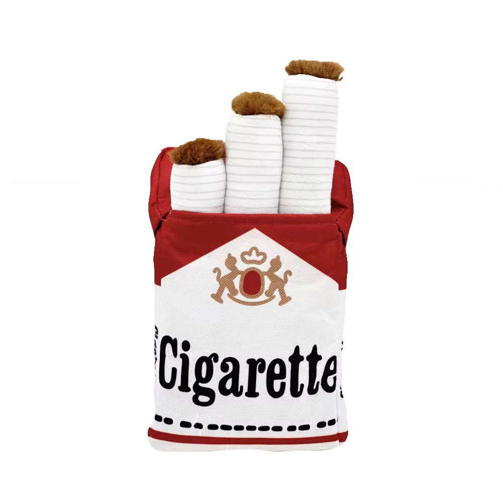 No Smoke CIgratte + Cover - Plush Toy for Dogs