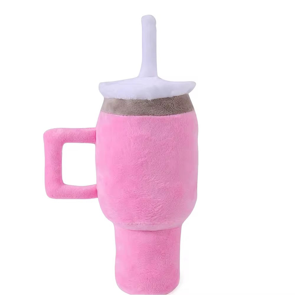 Tumbler Plush Toy For Dogs - Pink