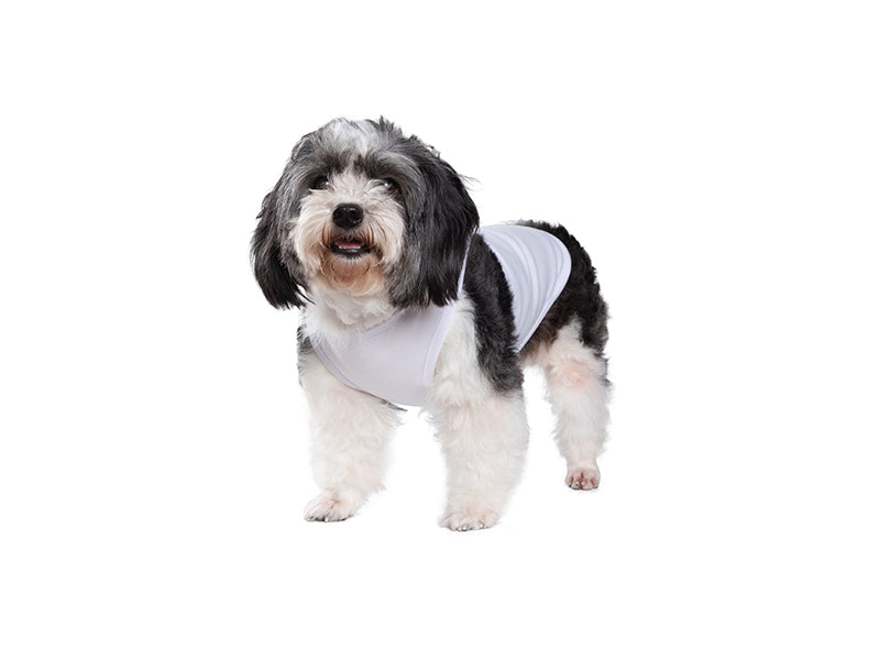 Tanky's – Tank Tops for Dogs - White