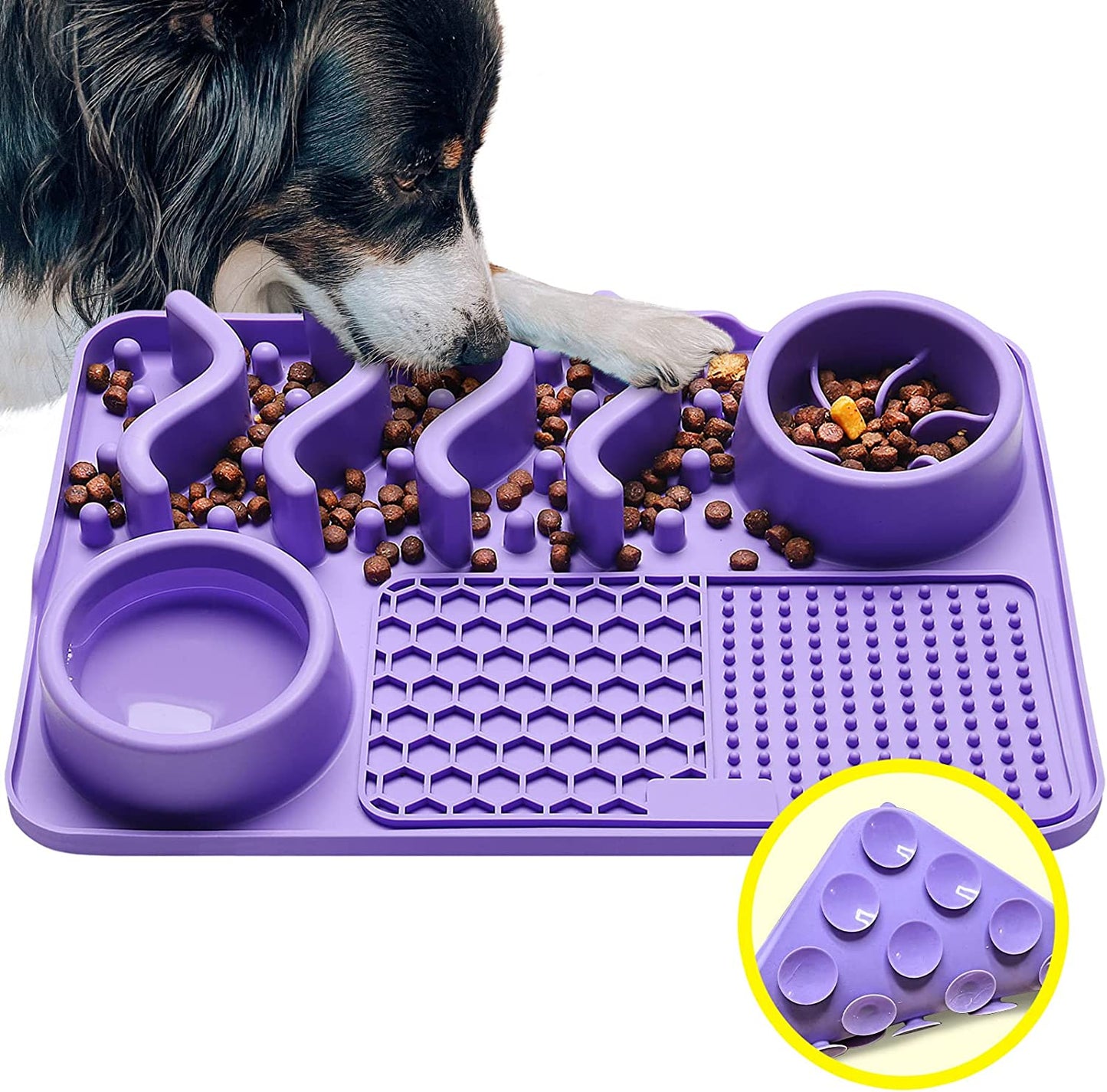 Lickables - Lick Mat for dogs - Purple
