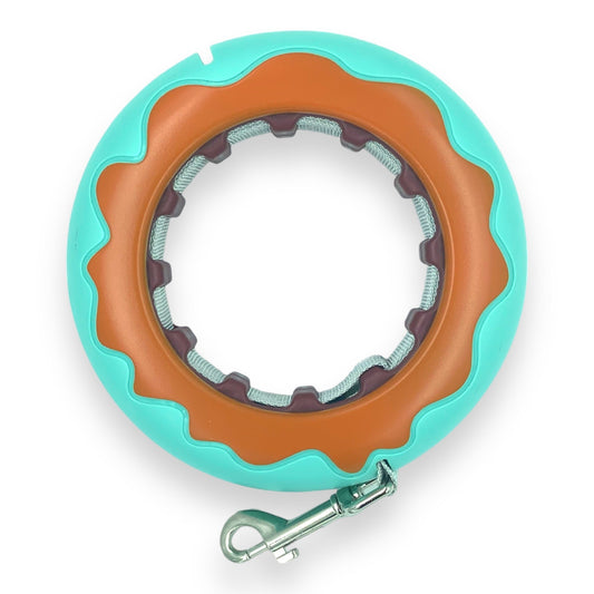 Donut Leash (Blue/Orange)