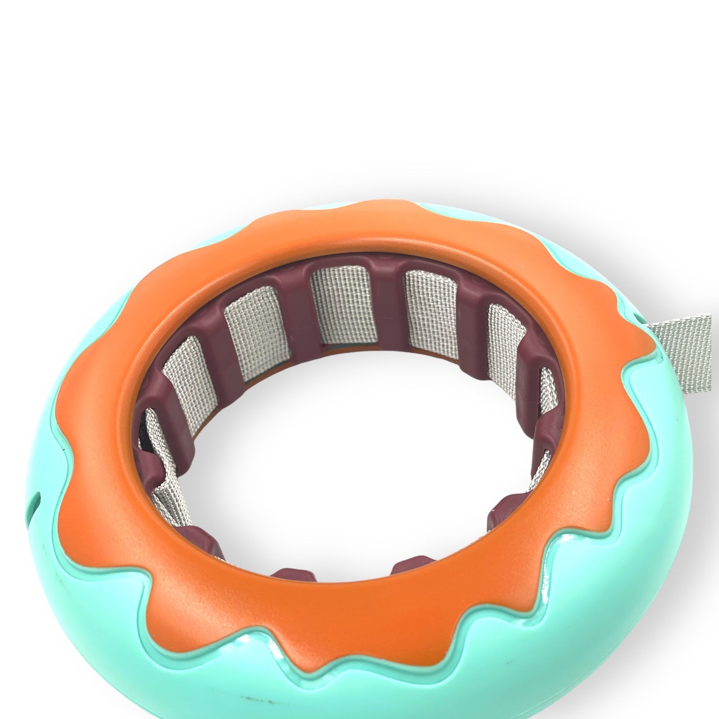 Donut Leash (Blue/Orange)
