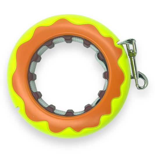 Donut Leash (Green/Orange)