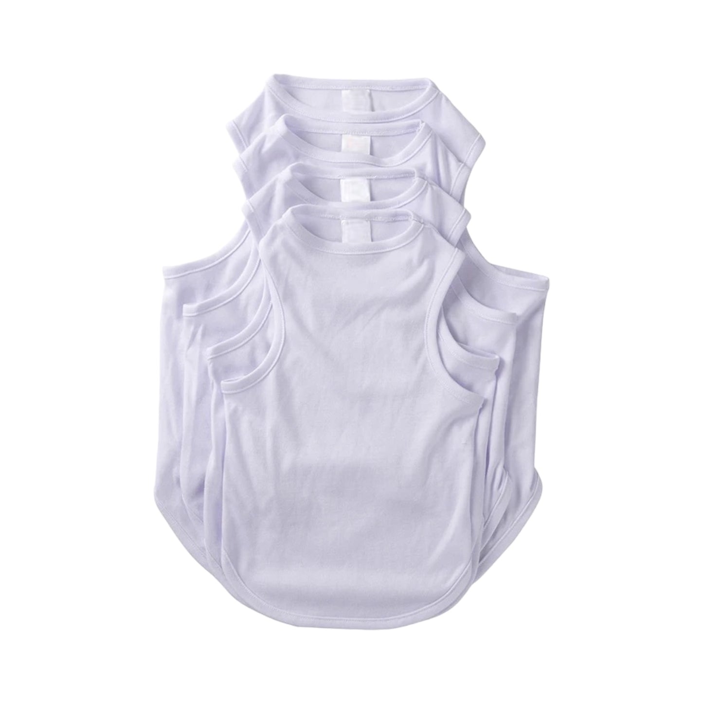 Tanky's – Tank Tops for Dogs - White