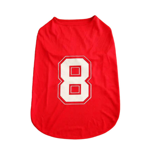 Player – Ltd. Edition Sports Tees for Dogs - Red