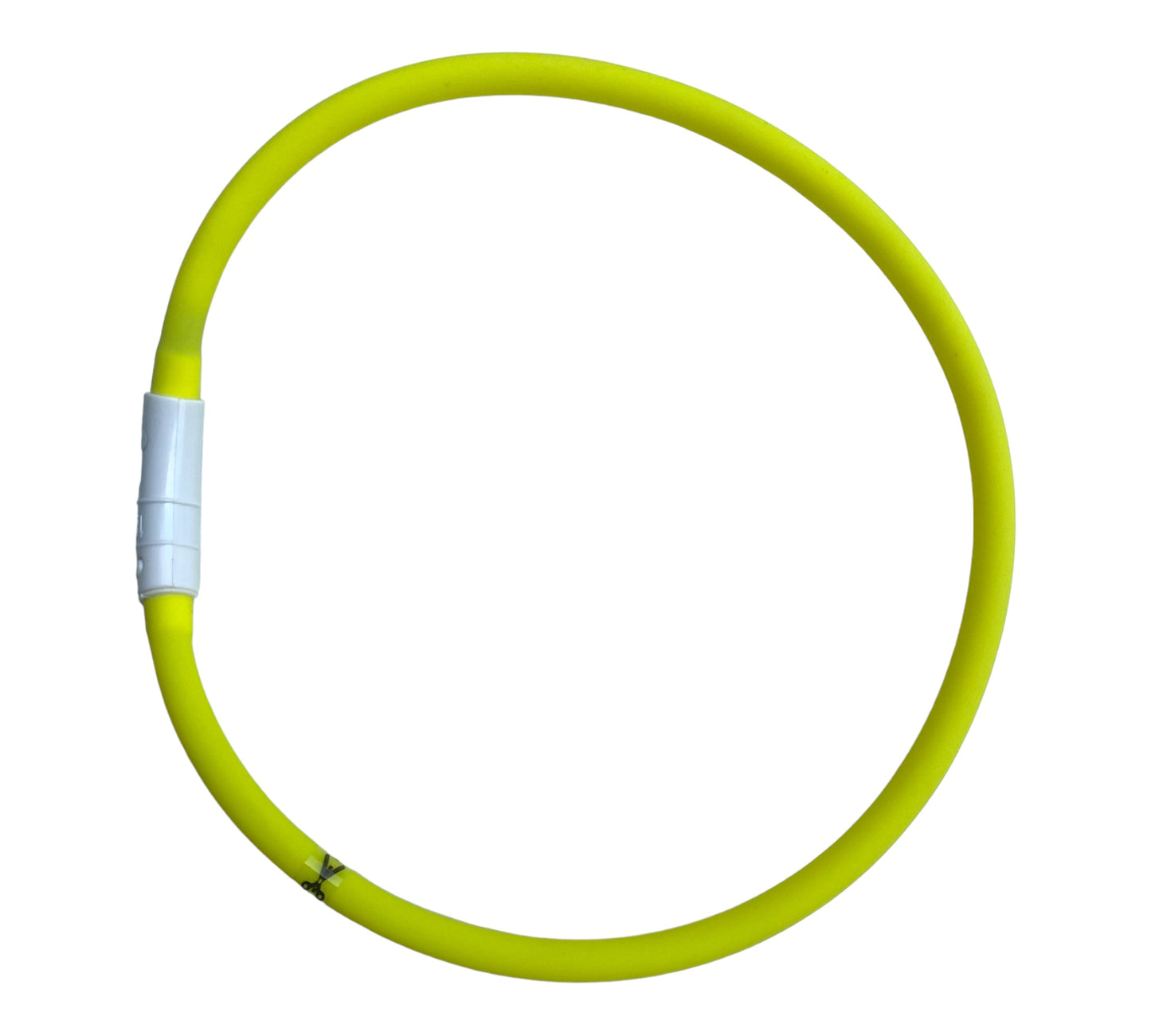 Flashing Light Dog Collar - Yellow