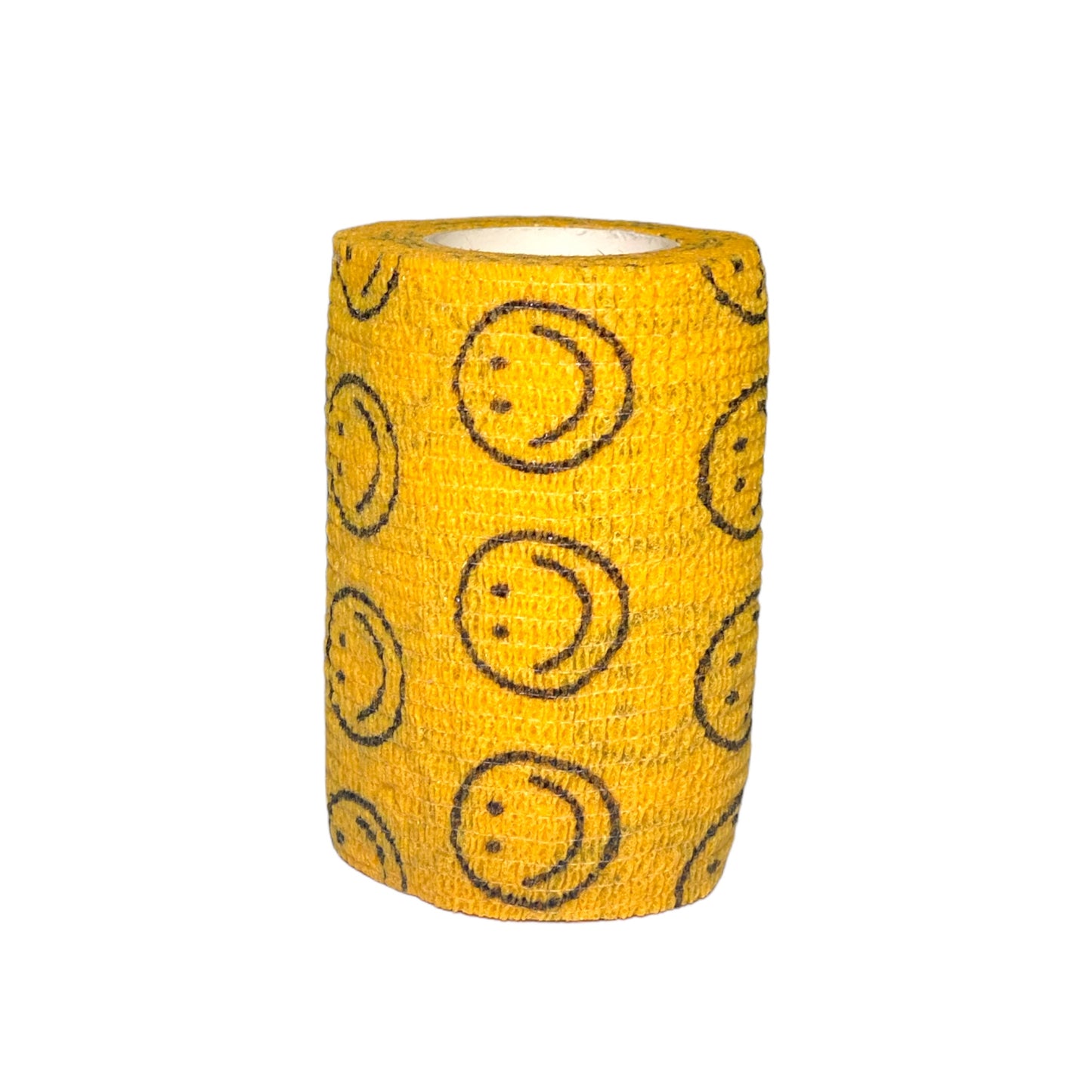 Cover them Paws - Self Adhesive Wraps - Yellow Smiley