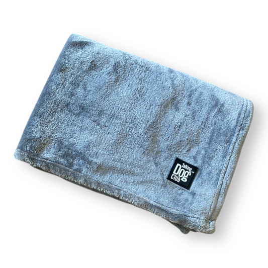 Fleece Blanket - Sliver Grey - For Small and Medium Size Dogs