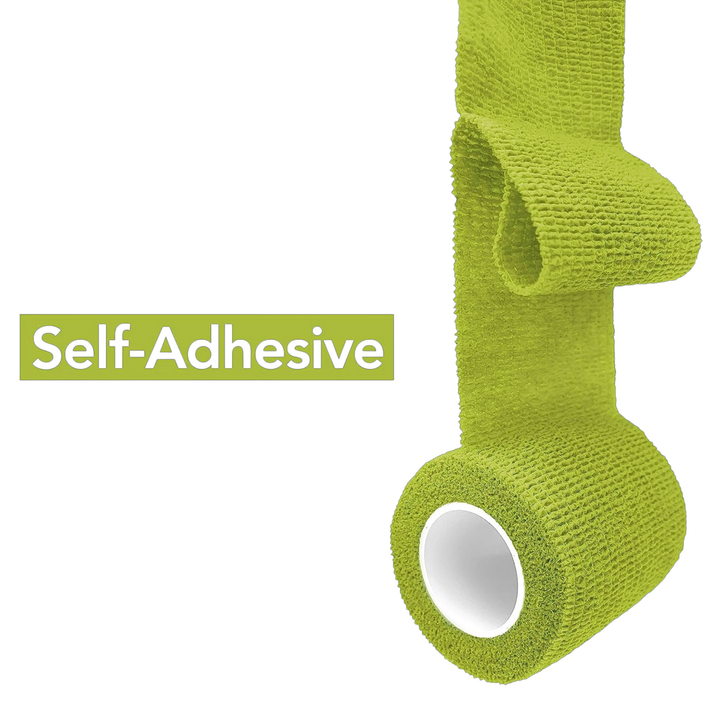 Talking Dog Club - Cover them Paws - Self Adhesive Wraps - Neon Green - Small
