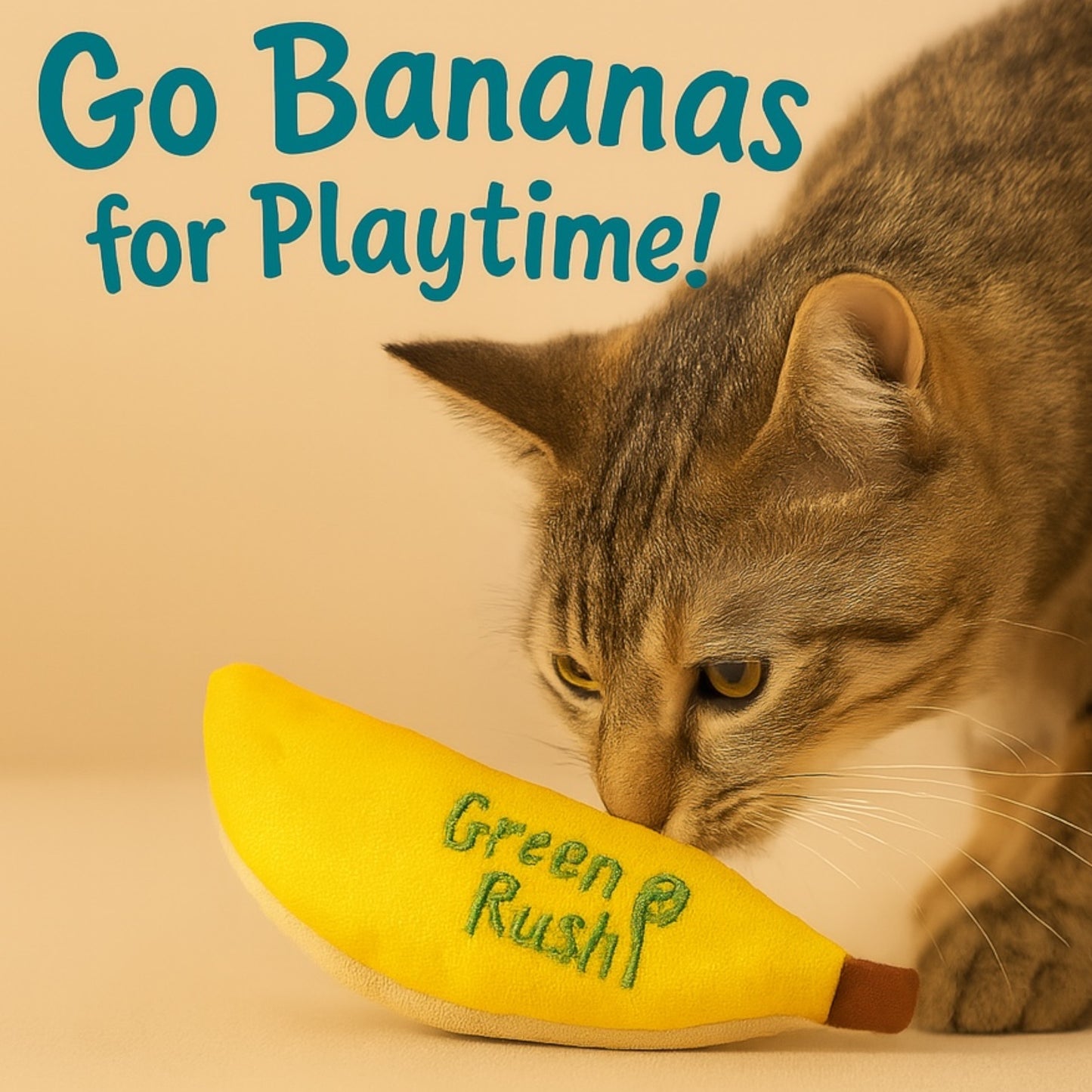 Go Bananas Catnip Toy For Cats