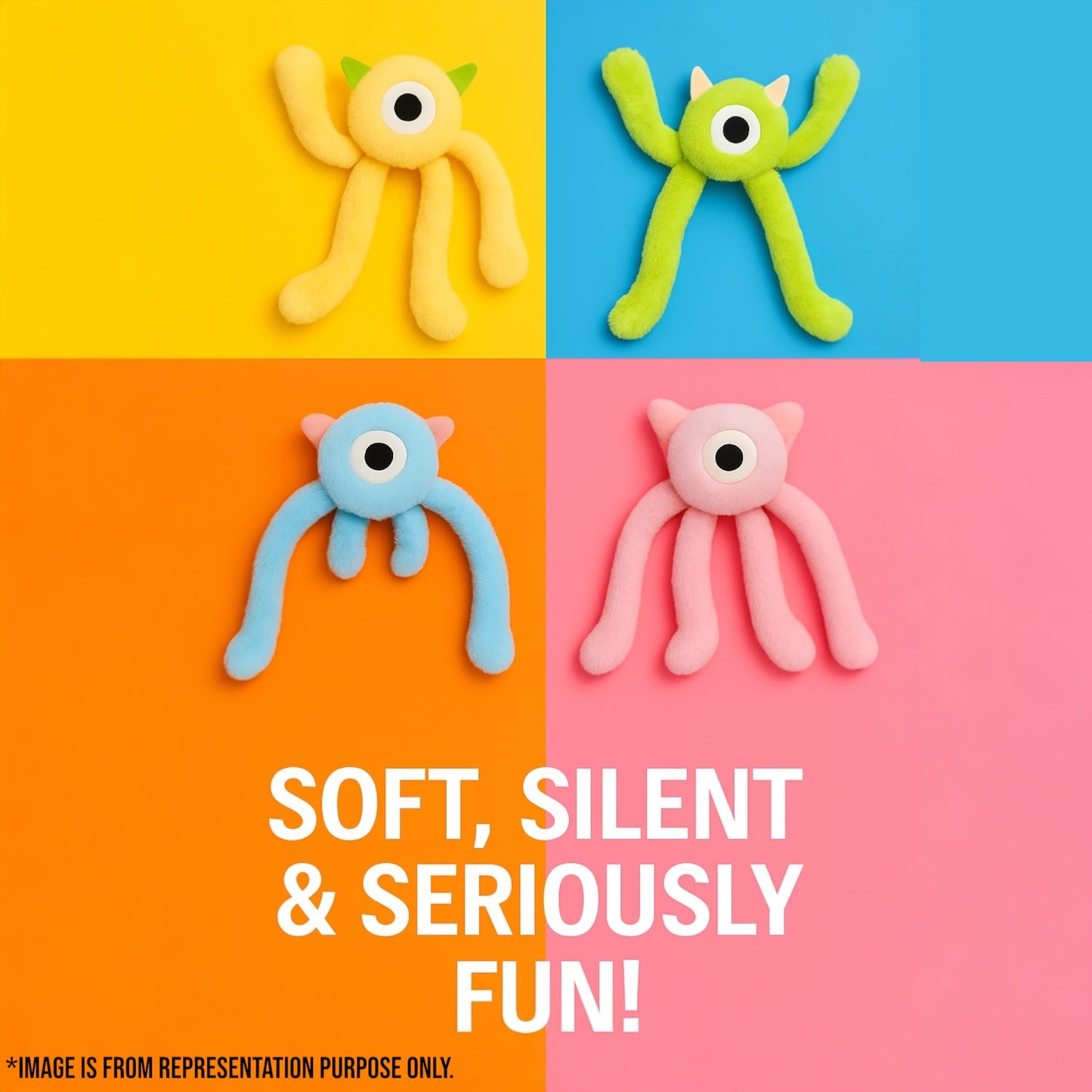 Bouncing Monster Tug Toy