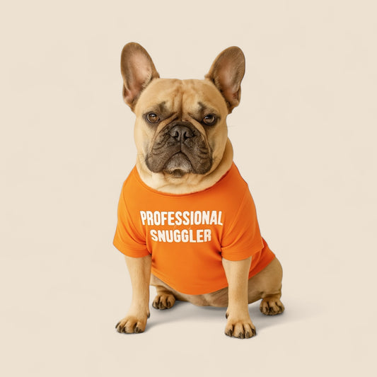 Professional Snuggler Dog Tee