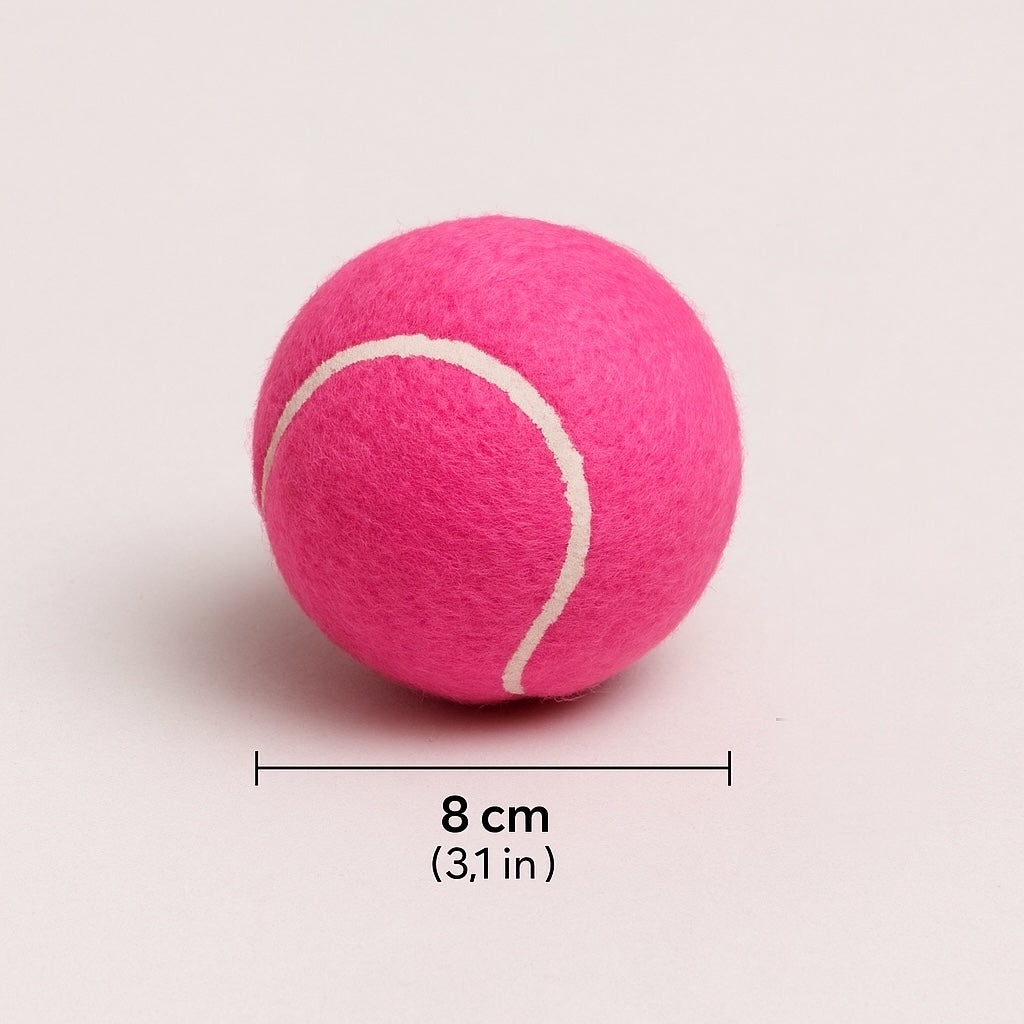 Fetch In Color - Tennis Balls  - Pink - Set of Two