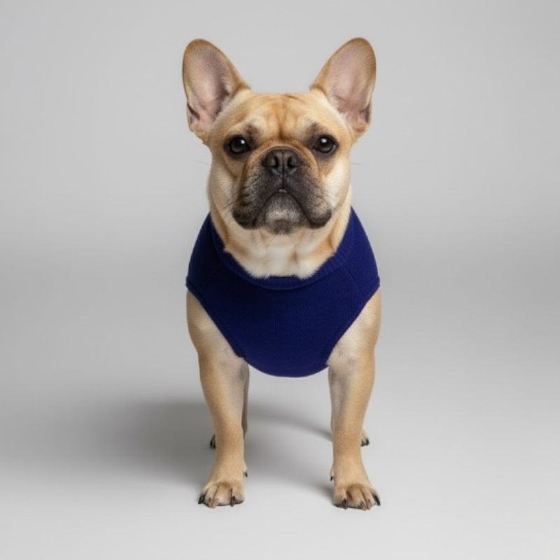 Bright Winter - High Paw  Jumper - Blue