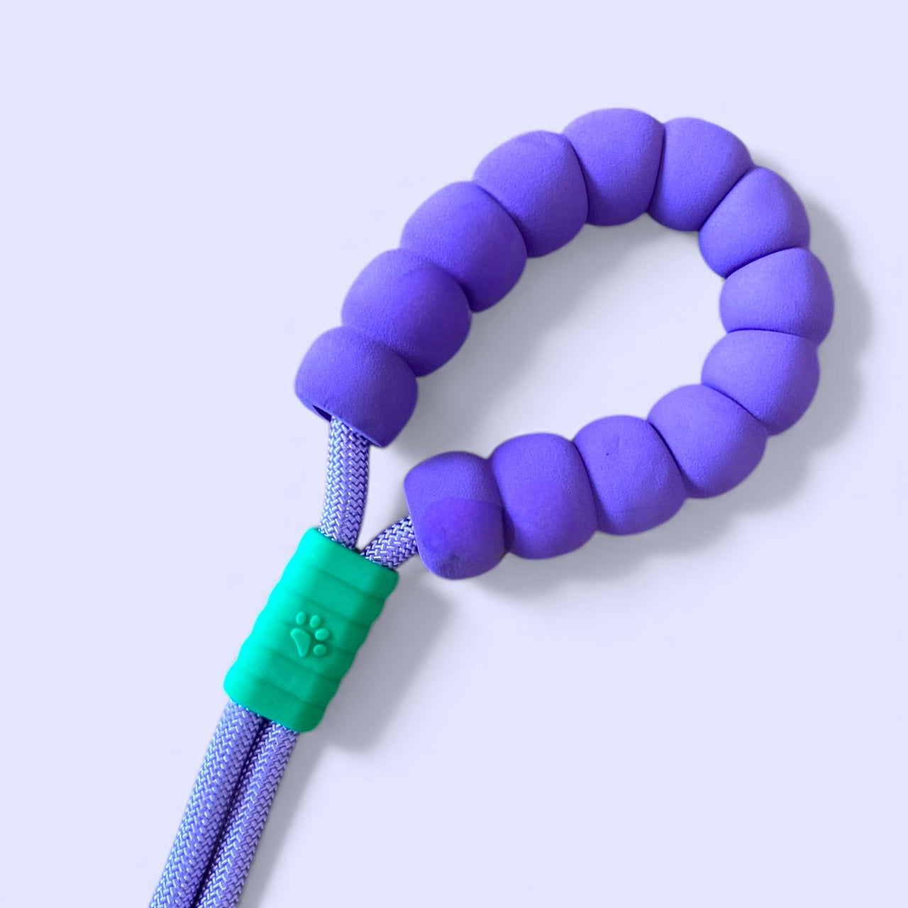 Vivid - Bright Color Extra Strong Leash - Purple Leash/ Purple Handle