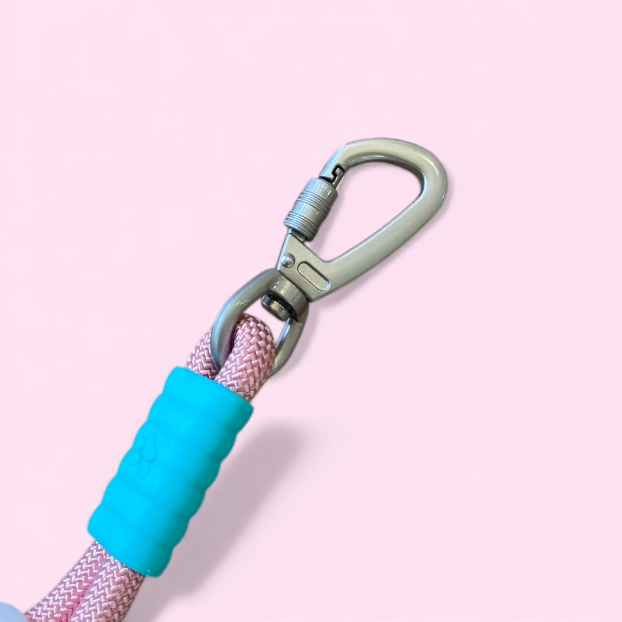 Vivid - Bright Color Extra Strong Leash - Pink Leash/ Purple Handle
