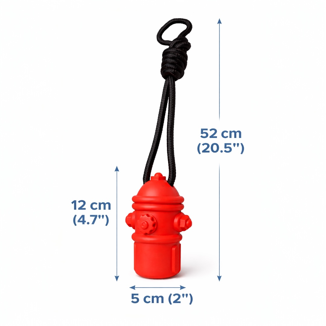 Sturdy - Fire Hydrant Toy with Rope