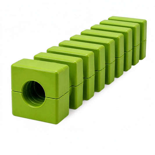 Sturdy - Ribbed Bazooka  - Natural Rubber Toy