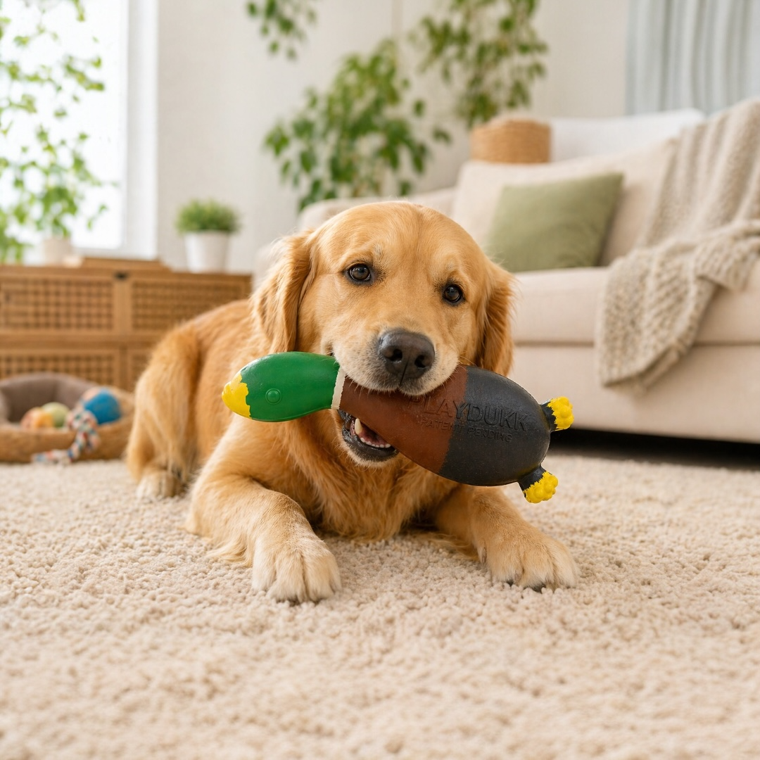 Sturdy - Noisy Ducky Duck - Natural Rubber Toy