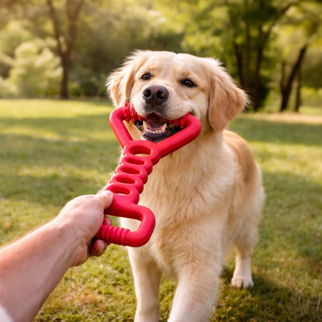 Sturdy - Tug Off - Natural Rubber Toy