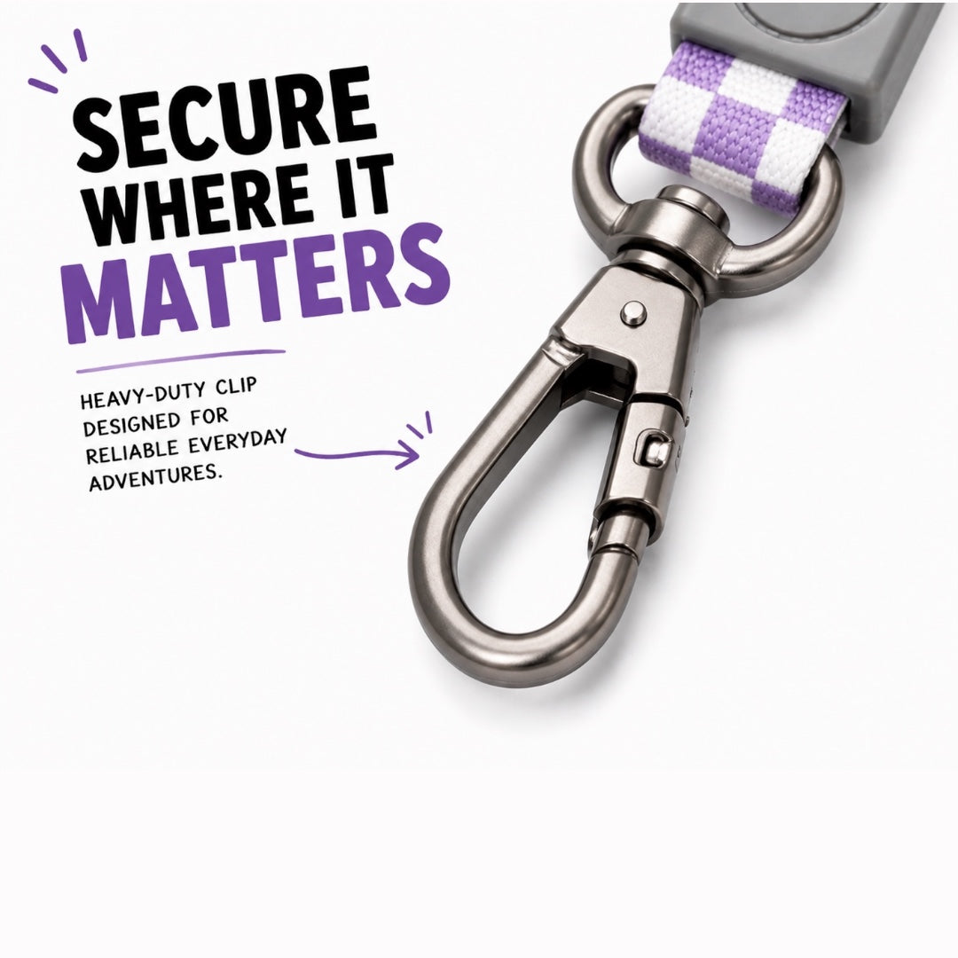 Checkmate Leash and Collar Combo - Purple
