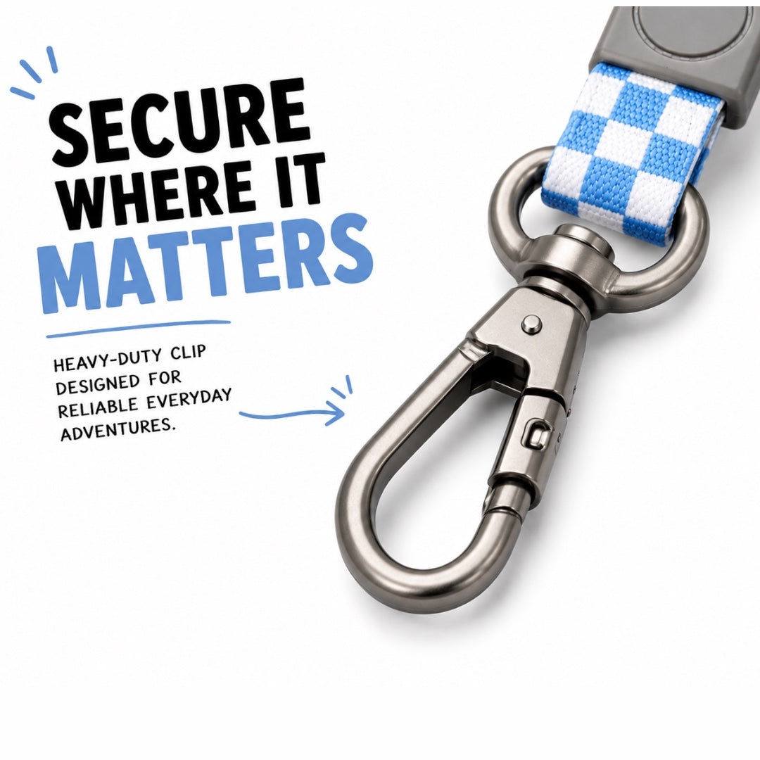 Checkmate Leash and Collar Combo - Blue