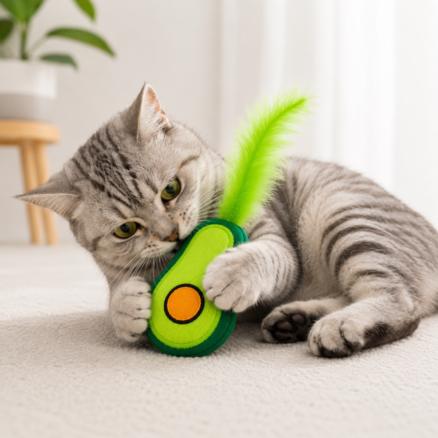 Avocado Lover - 100% Catnip filled Cat Toy