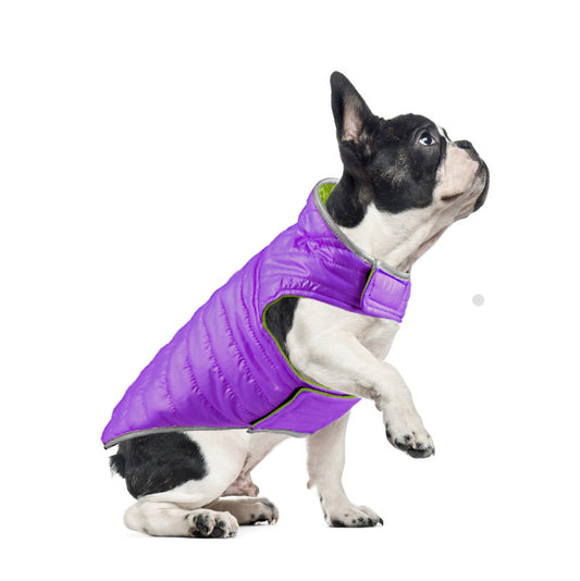 Double Trouble Reversibles - Purple/ Neon Green Jacket