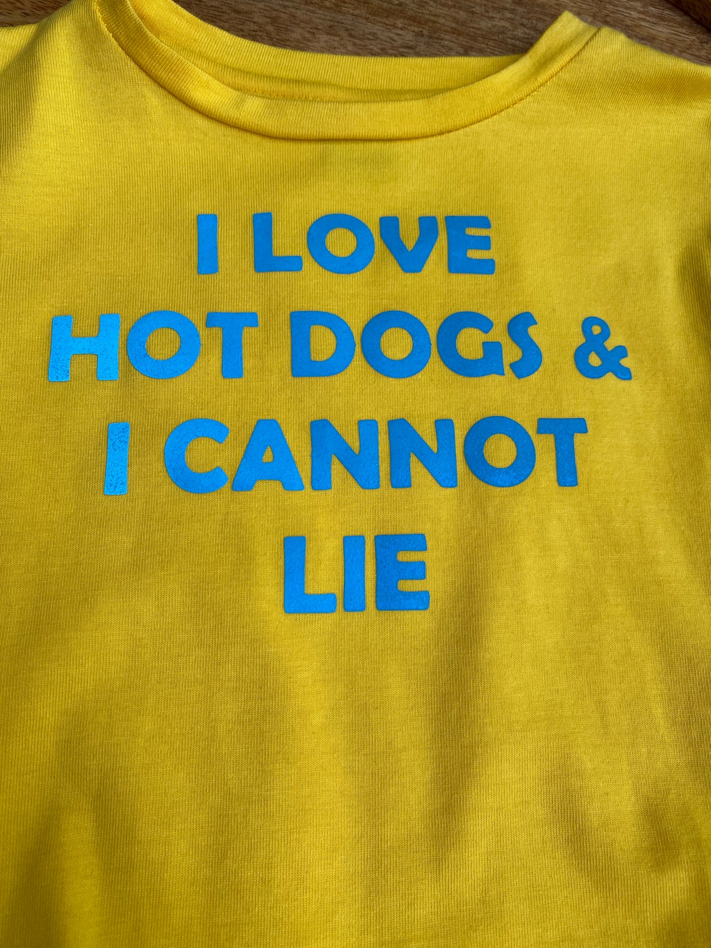 I Love Hotdogs & I Cannot Lie Dog Tee