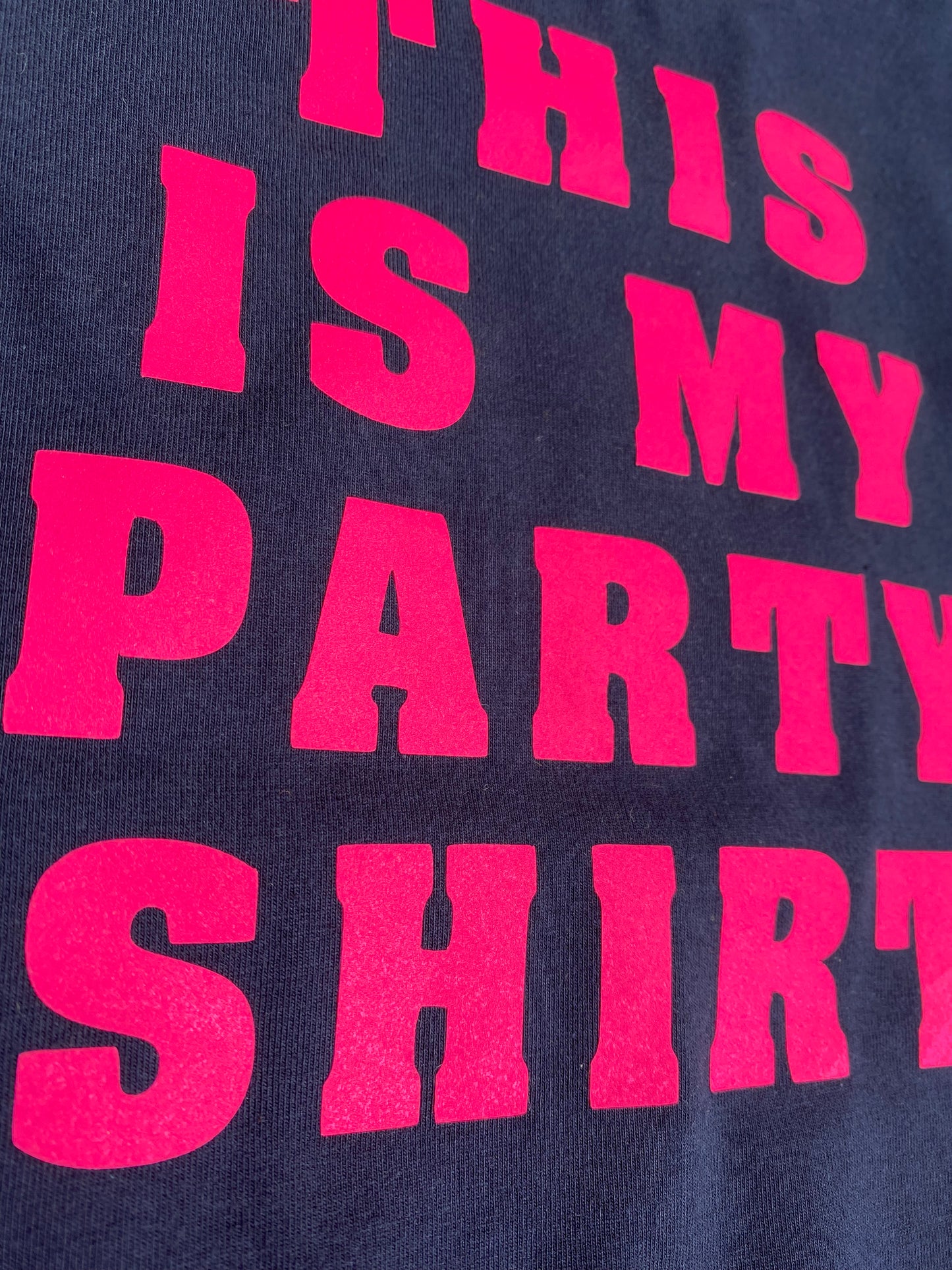 This Is My Party Shirt Dog Tee