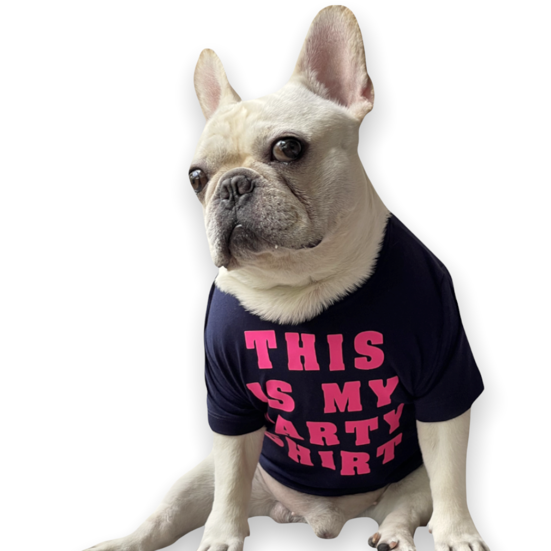 This Is My Party Shirt Dog Tee