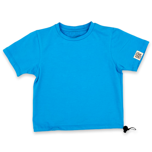 Buddy Light Blue Solid Dog Tee