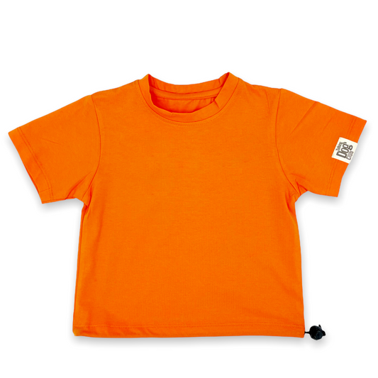 Ola! Orange Solid Dog Tee