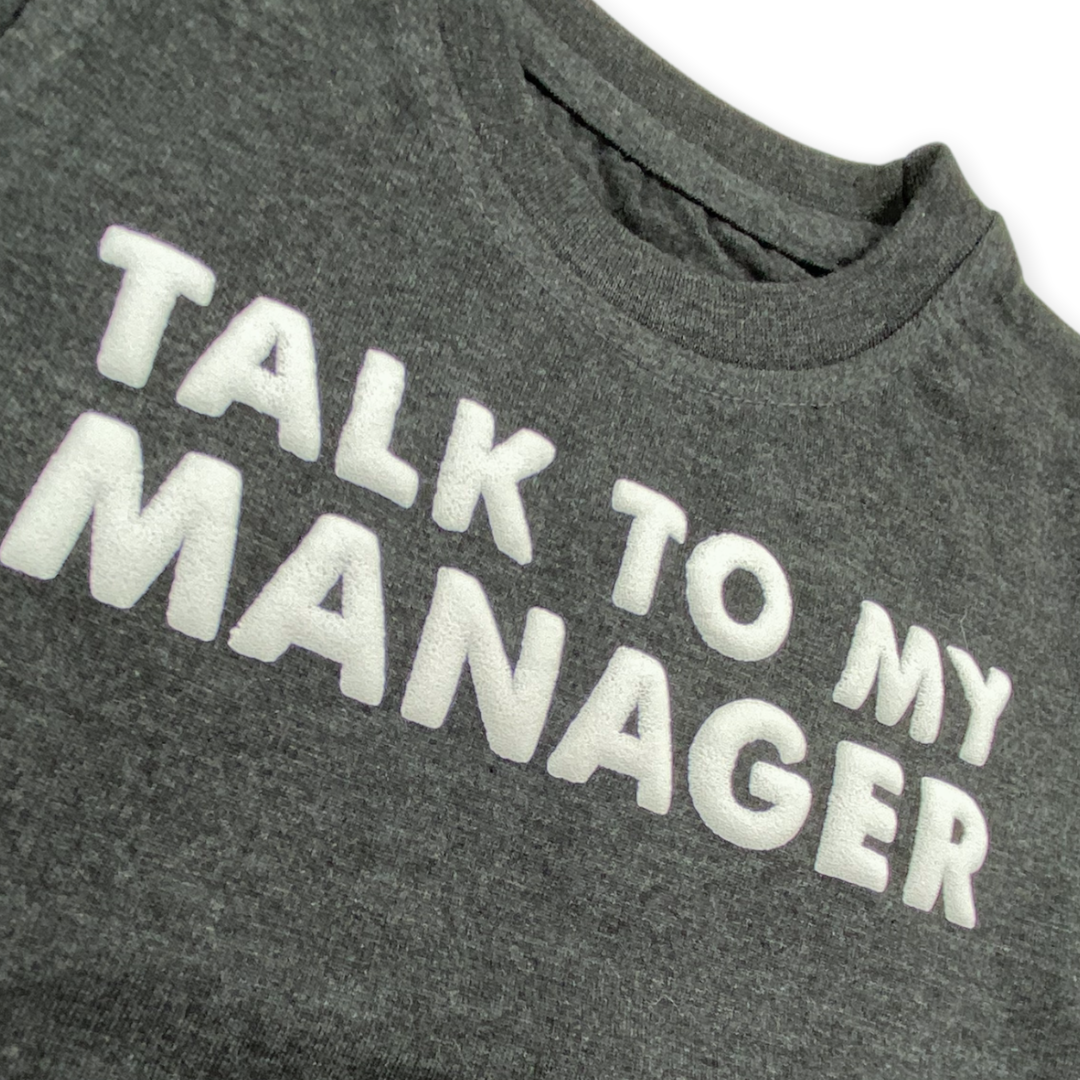 Talk to My Manager Dog Tee