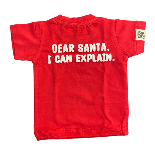 Santa, I can explain!Dog Tee